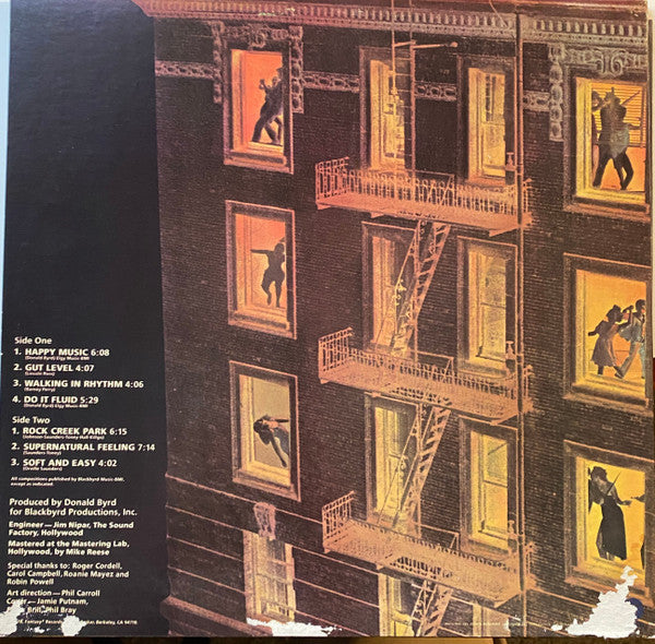 The Blackbyrds : Night Grooves (LP, Comp, Ter)