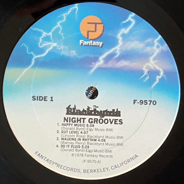 The Blackbyrds : Night Grooves (LP, Comp, Ter)