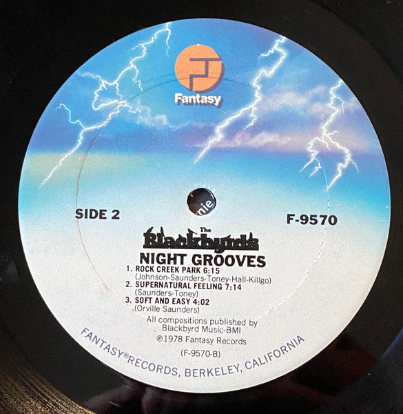 The Blackbyrds : Night Grooves (LP, Comp, Ter)