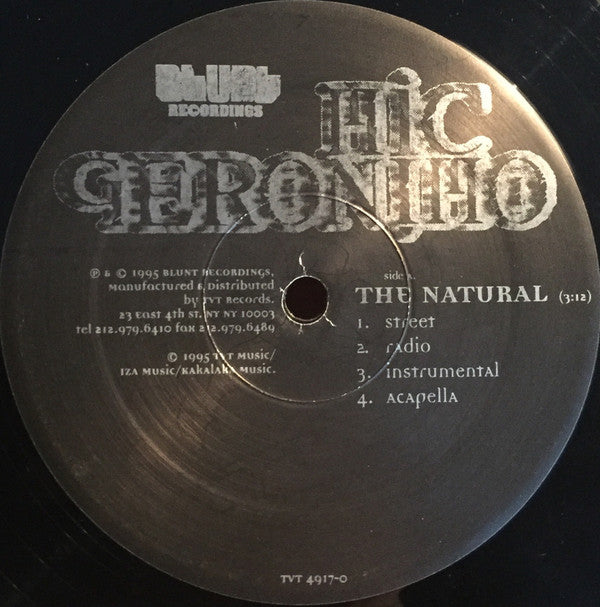 Mic Geronimo ~ The Natural / Train Of Thought (Vinyl) - Djungel & Jazz