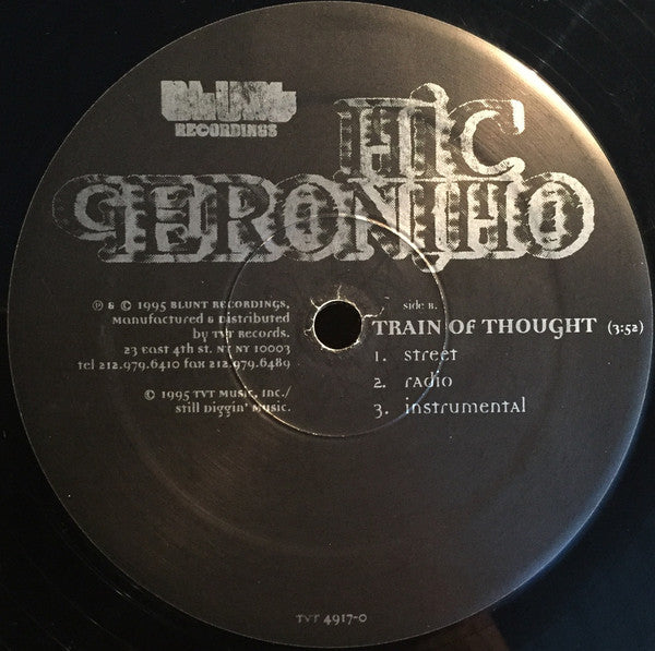 Mic Geronimo ~ The Natural / Train Of Thought (Vinyl) - Djungel & Jazz