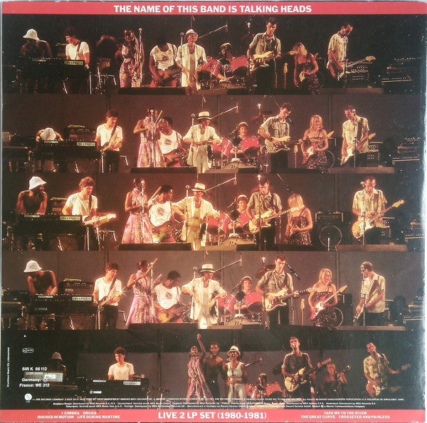 Talking Heads ~ The Name Of This Band Is Talking Heads (Live 2 LP Set (1977-1979) / (1980-1981)) (Vinyl) - Djungel & Jazz
