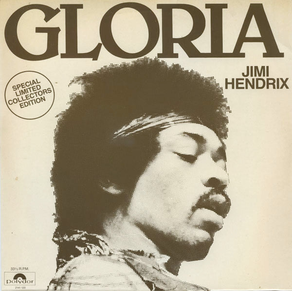 Jimi Hendrix ~ Gloria / All Along The Watchtower (Vinyl) - Djungel & Jazz