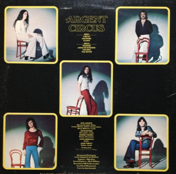 Argent ~ Circus (Vinyl) - Djungel & Jazz