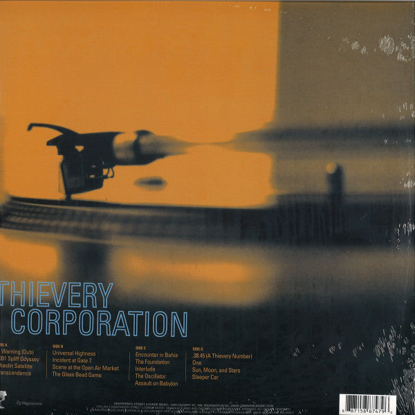 Thievery Corporation ~ Sounds From The Thievery Hi-Fi (Vinyl) - Djungel & Jazz