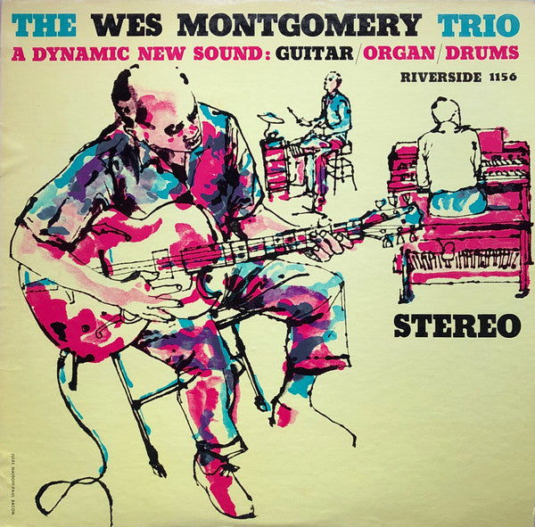 The Wes Montgomery Trio ~ A Dynamic New Sound: Guitar/Organ/Drums (Vinyl) - Djungel & Jazz