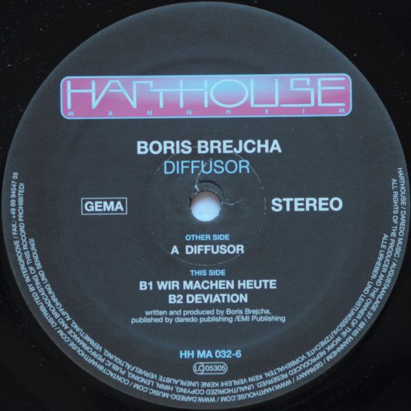 Boris Brejcha ~ Diffusor (Vinyl) - Djungel & Jazz