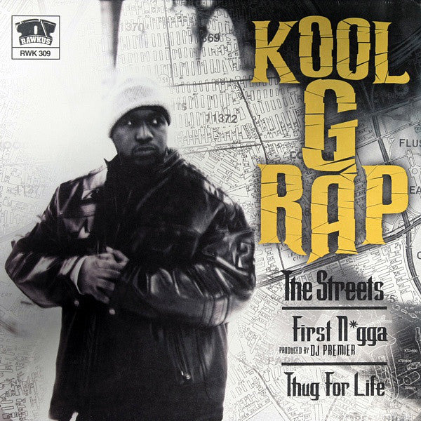 Kool G Rap ~ The Streets / First Nigga / Thug For Life (Vinyl) - Djungel & Jazz