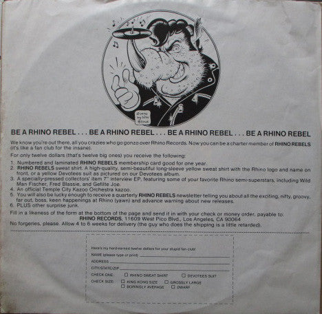 The Grandmothers : Looking Up Granny's Dress (LP)