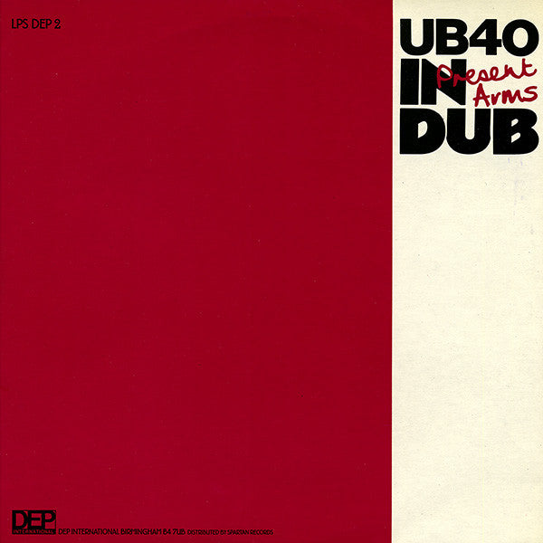UB40 : Present Arms In Dub (LP, Album, Bla)