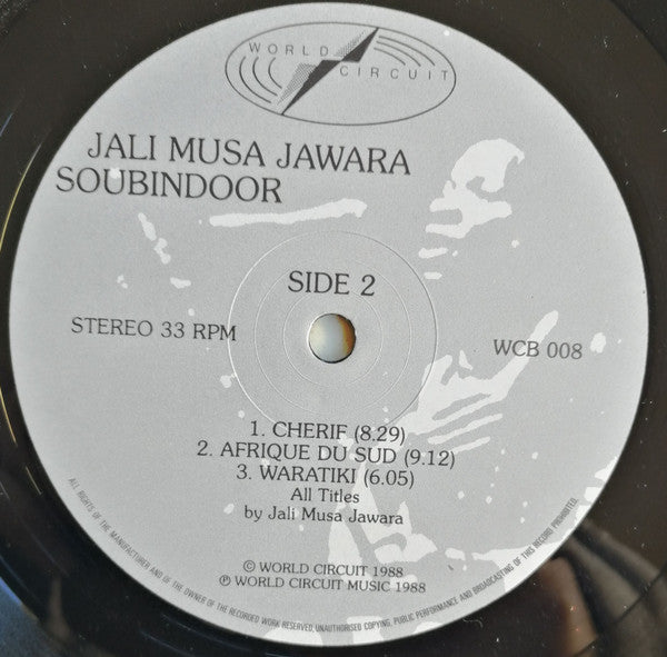 Jali Musa Jawara ~ Soubindoor (Vinyl) - Djungel & Jazz