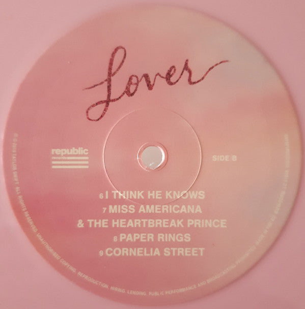 Taylor Swift ~ Lover (Vinyl) - Djungel & Jazz