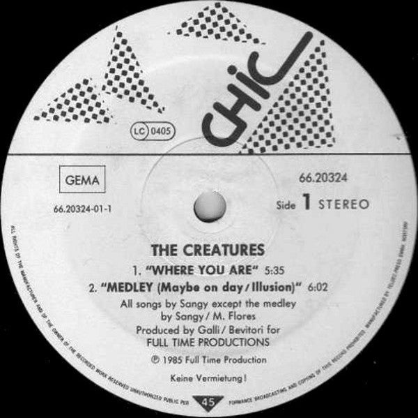 The Creatures  ~ Where You Are (Vinyl) - Djungel & Jazz