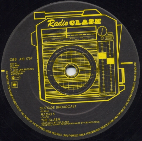 The Clash : This Is Radio Clash (12", Single)