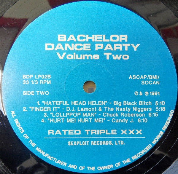 Various ~ Bachelor Dance Party Volume Two (Vinyl) - Djungel & Jazz