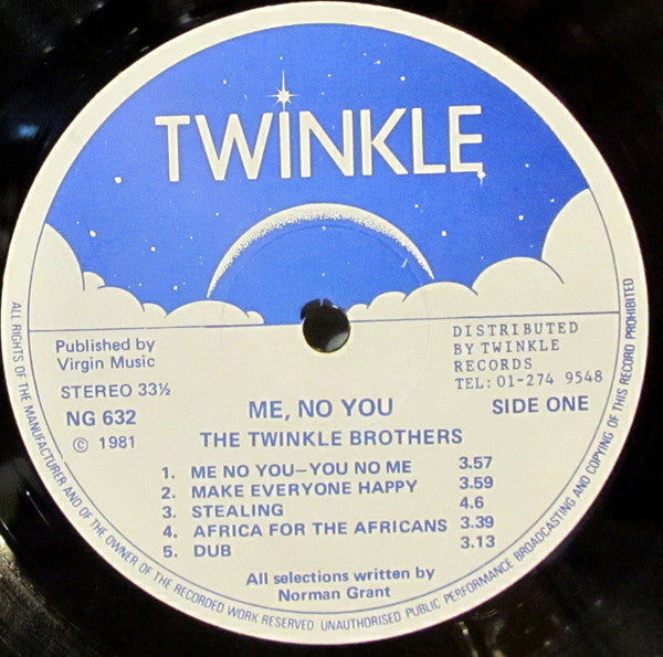 The Twinkle Brothers* : Me No You - You No Me (LP, Album)