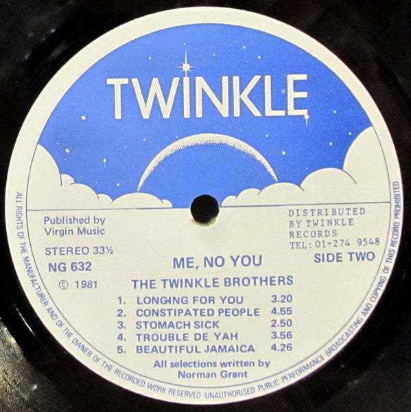 The Twinkle Brothers* : Me No You - You No Me (LP, Album)