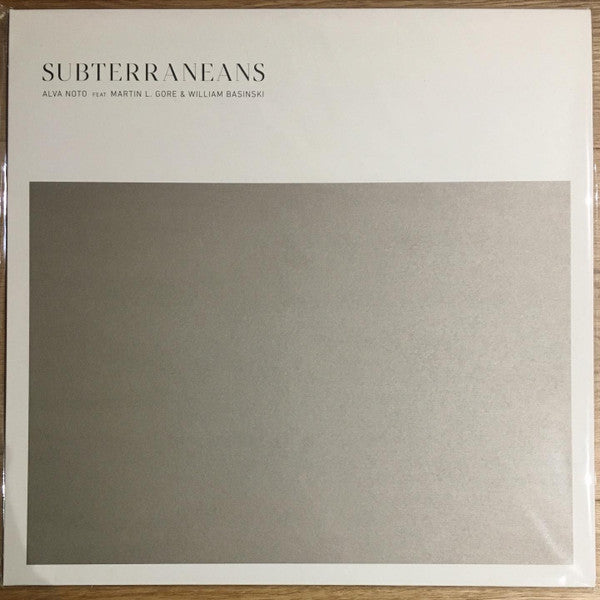 Alva Noto Feat. Martin L. Gore & William Basinski : Subterraneans (12", EP)