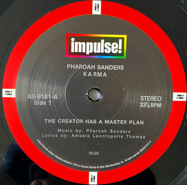 Pharoah Sanders ~ Karma (Vinyl) - Djungel & Jazz