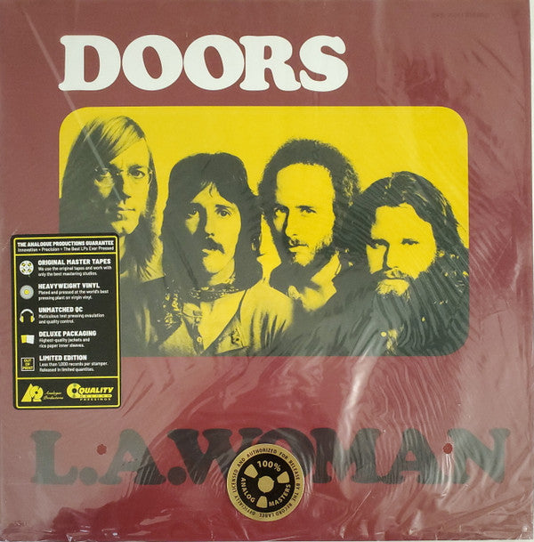 Doors* : L.A. Woman (2x12", Album, Ltd, RE, 180)