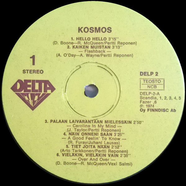 Kosmos  ~ Kosmos (Vinyl) - Djungel & Jazz