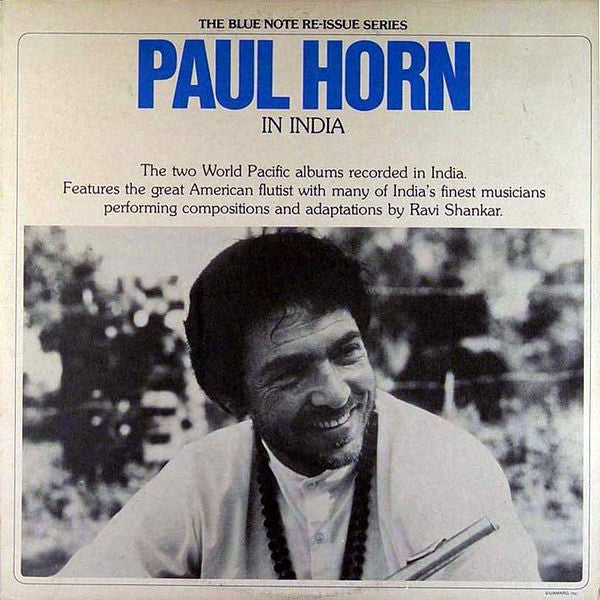 Paul Horn ~ In India (Vinyl) - Djungel & Jazz