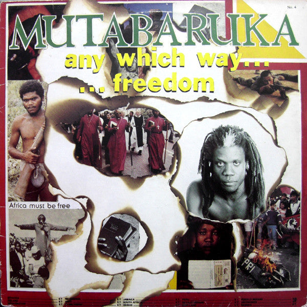 Mutabaruka : Any Which Way Freedom (LP, Album)