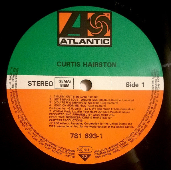Curtis Hairston ~ Curtis Hairston (Vinyl) - Djungel & Jazz
