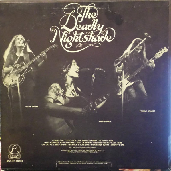 The Deadly Nightshade  ~ F & W (Vinyl) - Djungel & Jazz