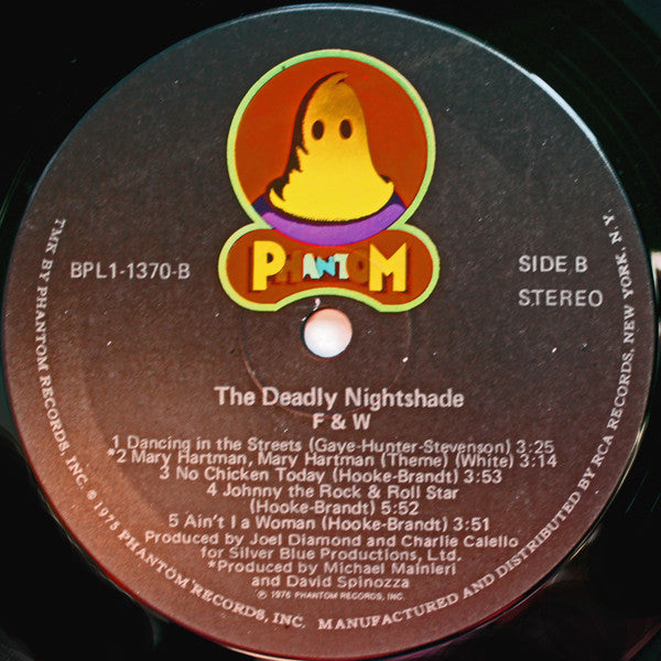 The Deadly Nightshade  ~ F & W (Vinyl) - Djungel & Jazz