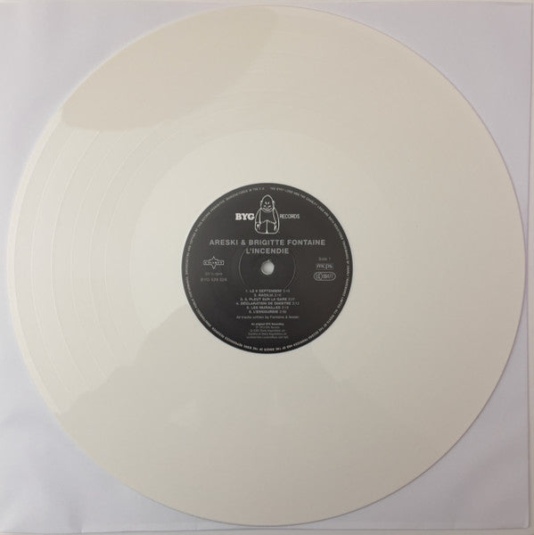 Areski - Brigitte Fontaine ~ L'Incendie (Vinyl) - Djungel & Jazz