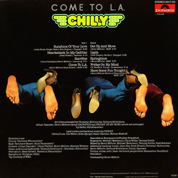 Chilly ~ Come To L.A. (Vinyl) - Djungel & Jazz