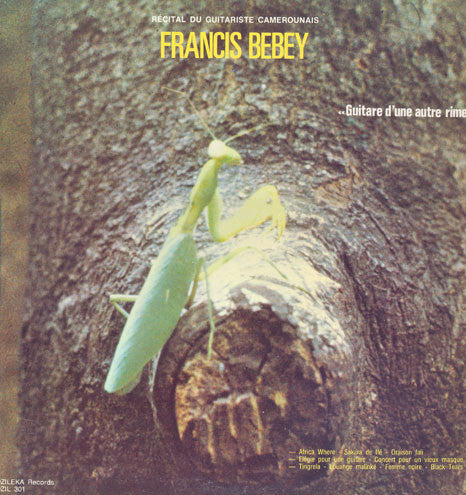 Francis Bebey ~ Guitare D'une Autre Rime (Vinyl) - Djungel & Jazz