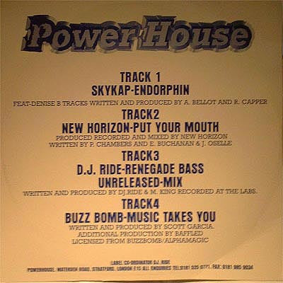 Various : Powerhouse Recordings Part 1 (12", Ltd)