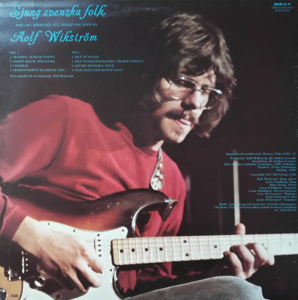 Rolf Wikström ~ Sjung Svenska Folk (Vinyl) - Djungel & Jazz