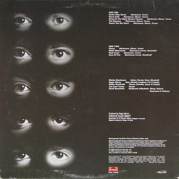 Rainbow ~ Straight Between The Eyes (Vinyl) - Djungel & Jazz