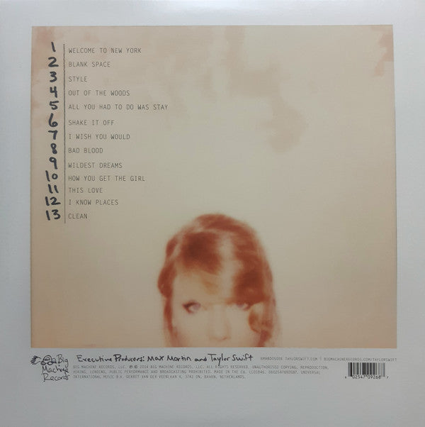 Taylor Swift ~ 1989 (Vinyl) - Djungel & Jazz