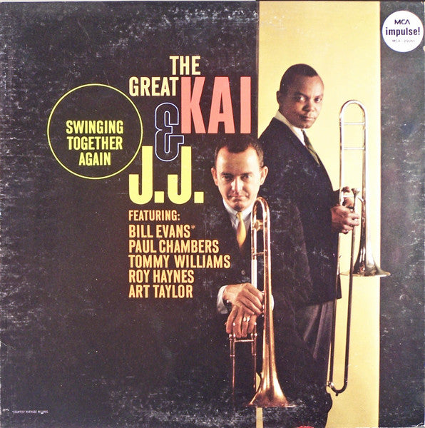 Kai* & J.J.* : The Great Kai & J.J., Swinging Together Again (LP, Album, RE)