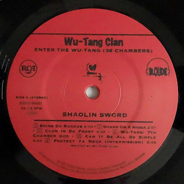 Wu-Tang Clan ~ Enter The Wu-Tang (36 Chambers) (Vinyl) - Djungel & Jazz