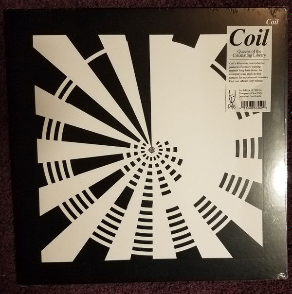 Coil : Queens Of The Circulating Library (LP, Album, Ltd, RM, Cle)