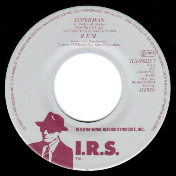 R.E.M. ~ Superman (Vinyl) - Djungel & Jazz