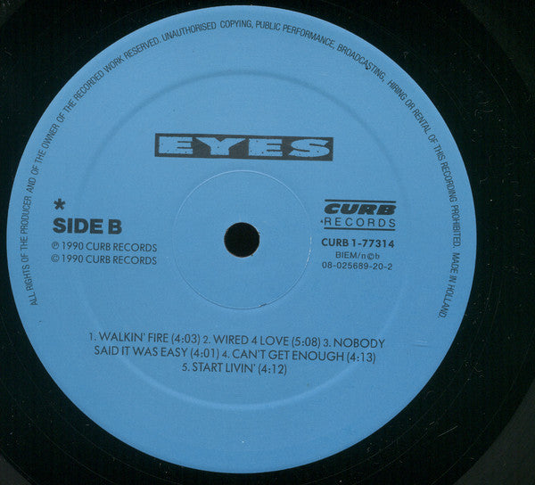 Eyes  ~ Eyes (Vinyl) - Djungel & Jazz