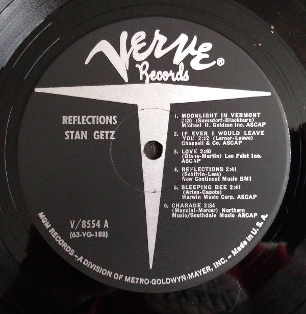 Stan Getz ~ Reflections (Vinyl) - Djungel & Jazz