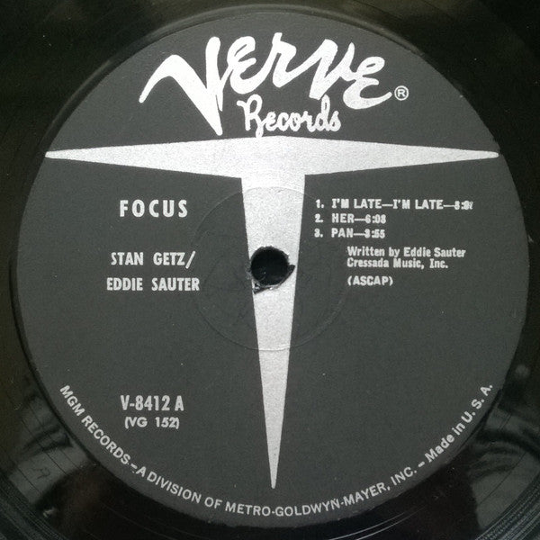 Stan Getz / Eddie Sauter ~ Focus (Vinyl) - Djungel & Jazz