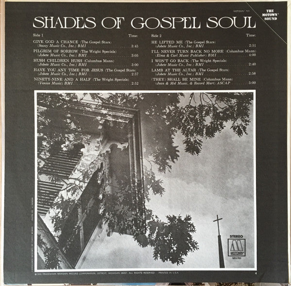 Various ~ Shades Of Gospel Soul (Vinyl) - Djungel & Jazz