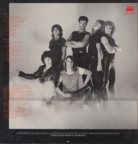 Glory Bell's Band : Dressed In Black (LP, Album)
