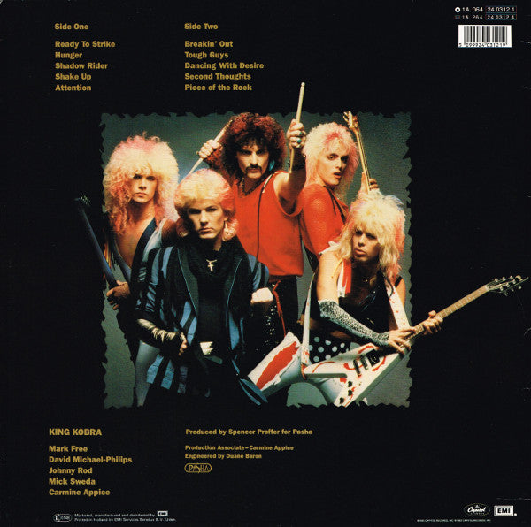 King Kobra  ~ Ready To Strike (Vinyl) - Djungel & Jazz