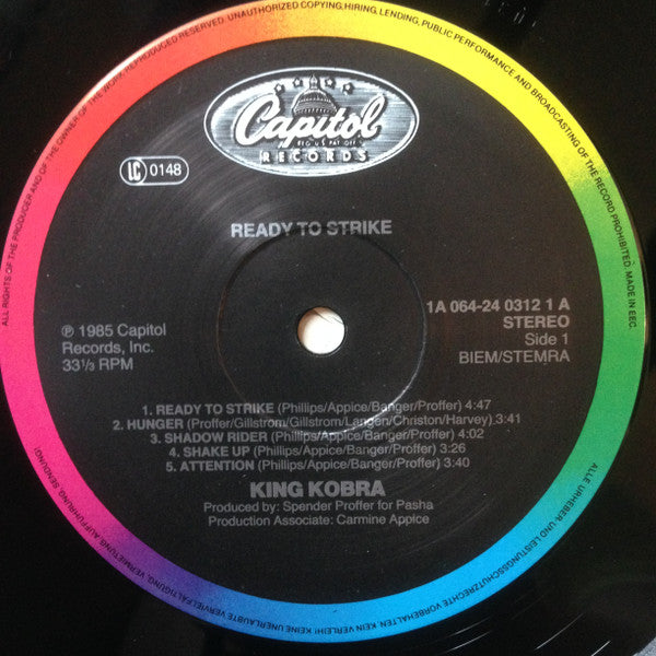 King Kobra  ~ Ready To Strike (Vinyl) - Djungel & Jazz