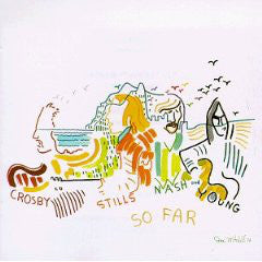 Crosby, Stills, Nash & Young : So Far (LP, Comp, RE)