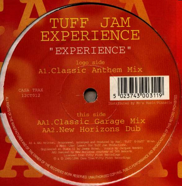 Tuff Jam ~ Experience (Vinyl) - Djungel & Jazz